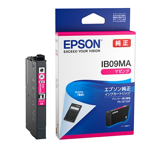 スマートオフィス】インクカートリッジ マゼンタ IB09MA EPSON