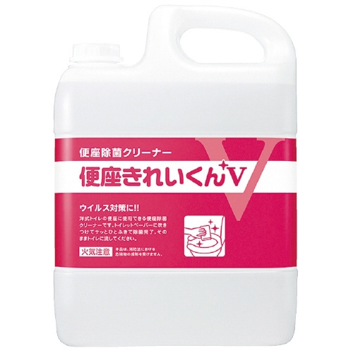 スマートオフィス】△便座キレイくんV 5L サラヤ