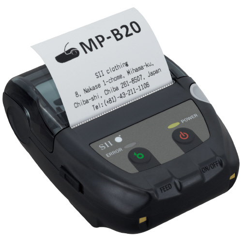 SII モバイルプリンター MP-B20 未使用ロール紙9個付