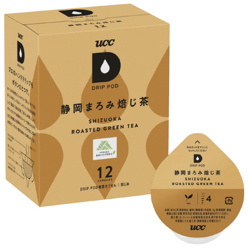 スマートオフィス】※UCC DRIP POD 静岡まろみ焙じ茶 12P ＵＣＣ