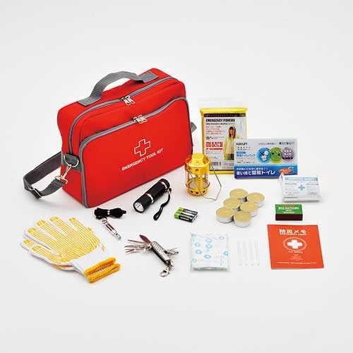 スマートオフィス】エマージェンシーツールキット EMK-80N 角利産業