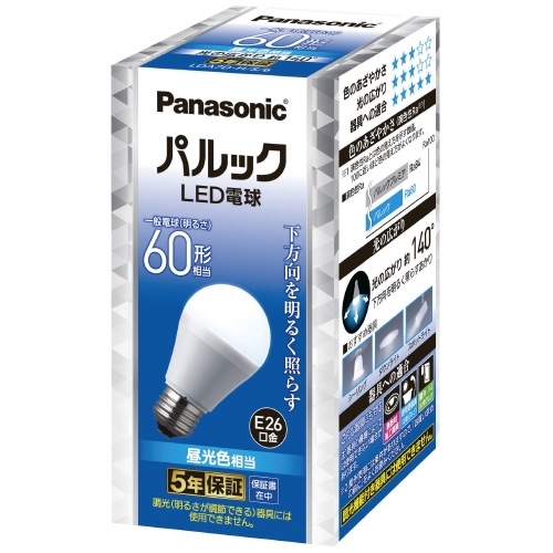 LDA7LHS6A1K パナソニック LED電球 一般電球タイプ 60W形相当 電球色