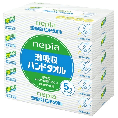 （まとめ）ネピア ネピア激吸収ペーパーふきん150組×30P〔×5セット〕 まとめ）ネピア ネピア激吸収ペーパーふきん150組×30P〔×5セット〕