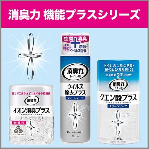スマートオフィス】トイレの消臭力SP ウイルス除去 無香性 エステー