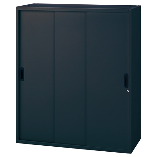 スマートオフィス】Je3枚引違い保管庫 JE-105SS TBK D450 プラス