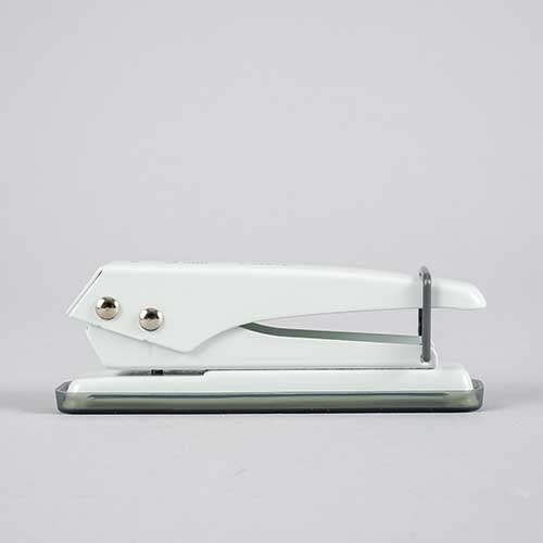 スマートオフィス】1穴パンチ SD-155-W ホワイト 穴径5.5mm カール事務器