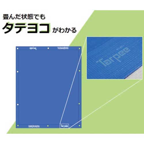 【新品未開封・送料無料】 スマートオフィス】エコフレンドシート#3000 3.6mX5.4m 萩原工業 作業シート・固定紐