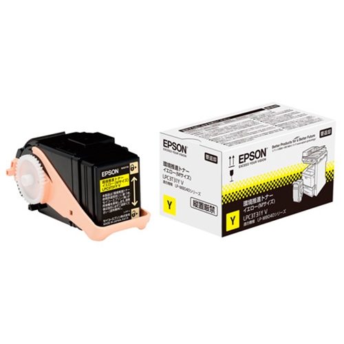 EPSON トナー　イエローMサイズLPC3T38YV エプソン 純正 環境推進トナー LPC3T38YV イエロー Mサイズ 6 600ページ A3