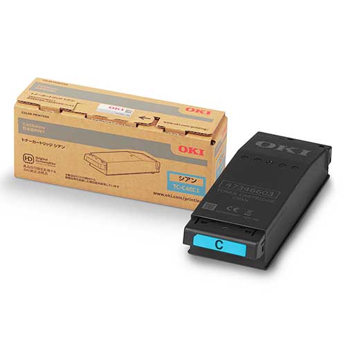 スマートオフィス】トナーカートリッジ TC-C4EC1 シアン 沖データ