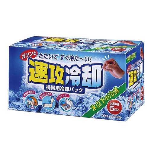 スマートオフィス】速攻冷却 5個入 紀陽除虫菊