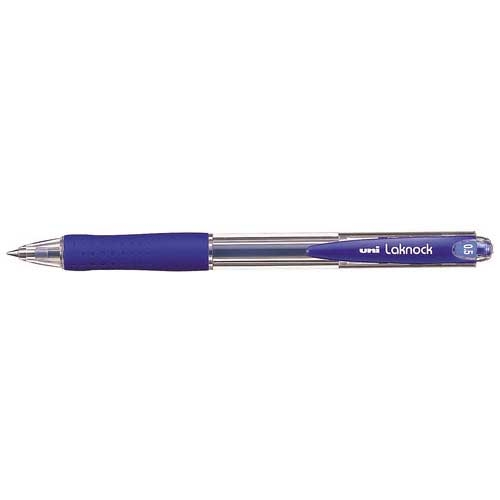 スマートオフィス】ボールペン VERY楽ノック SN10005.33青 三菱鉛筆