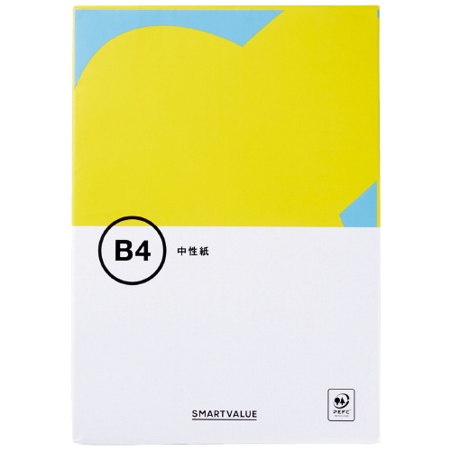 スマートバリュー カラーペーパー厚口B4 空 2000枚 A273J-5 スマートバリュー カラーペーパー厚口A4 空 2000枚 A271J-5