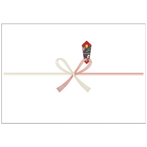 ゑたのし ゑたのし 特厚口のし紙 祝 7枚入り ノ-13-NP B4
