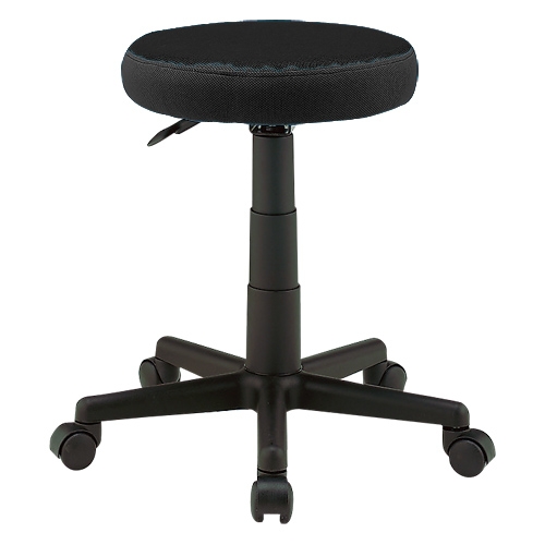 ジョインテックス 丸イス R-101K BK キャスター付 8月25日24H限定☆エントリーで全商品P10倍！ジョインテックス 丸イス