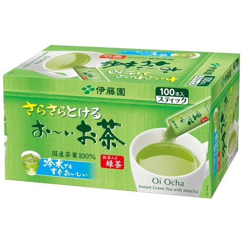 スマートオフィス】※おーいお茶 抹茶入りさらさら緑茶 100本 伊藤園