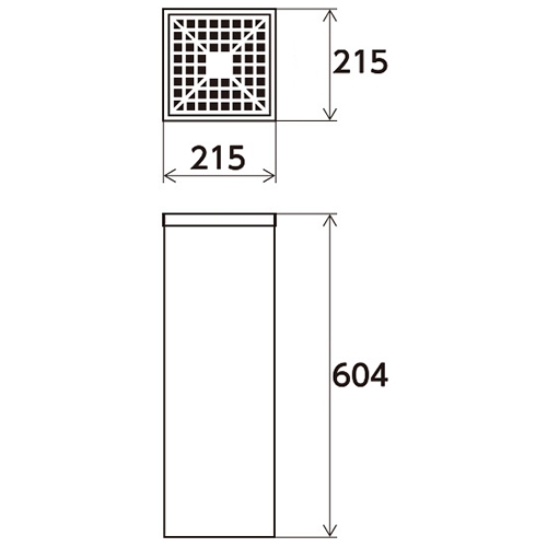 最安値 テラモト 灰皿 ステン角型GPX-28A SS-955-010-0 ステン角型灰皿GPX－28A | 株式会社テラモト