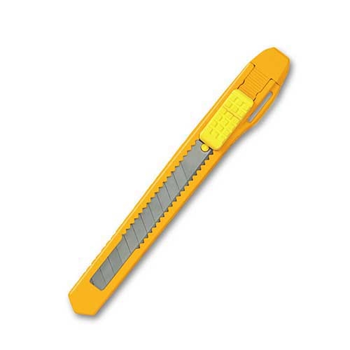 イエロー カッターナイフ スマートオフィス】△カッターナイフ S CU-103 イエロー プラス