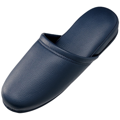 スマートオフィス】スリッパ10足組 ダークブルー N117J-DB スマート