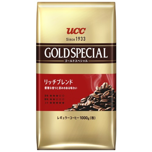 スマートオフィス】※ゴールドスペシャル リッチブレンド1kg UCC