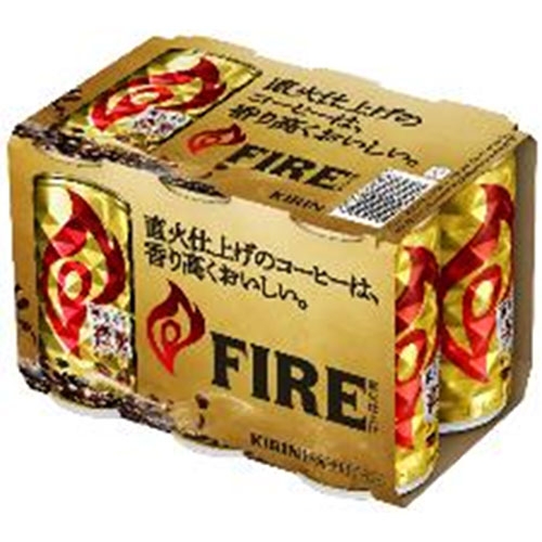 スマートオフィス】※ファイア 挽きたて微糖 6缶 キリンビバレッジ
