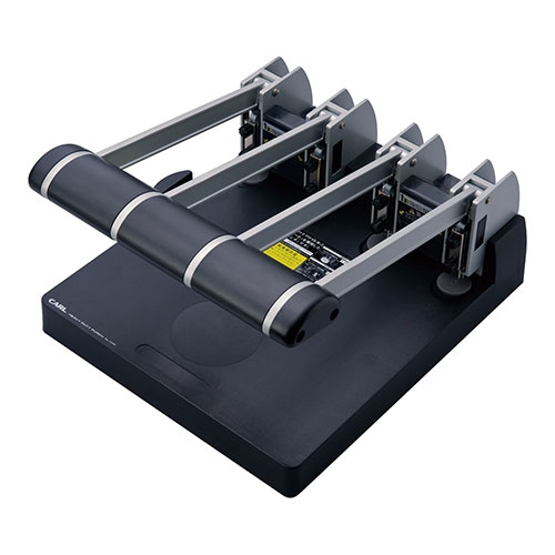 ぽ3BX スマートオフィス】強力パンチ 4穴 NO.124N カール事務器