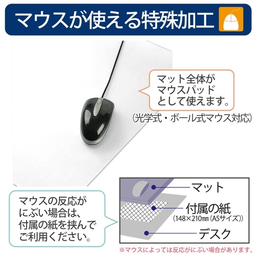 プラス デスクマット OA シングル DM-126MS プラス デスクマット OA シングル DM-126MS