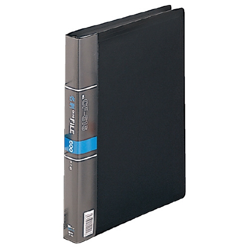 (業務用10セット) コレクト 名刺カードファイル CF-6110-GY A4L 1000名 スマートオフィス名刺カードファイル CF-616-BK A4L 600名 コレクト