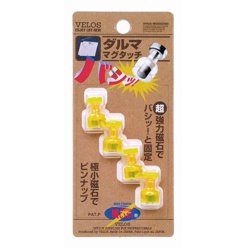 (業務用100セット) ベロス ダルママグタッチ TD-108CP 4個 Cピンク〔代引不可〕 ベロス ダルママグタッチの通販