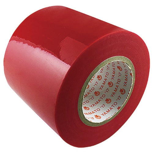 スマートオフィス】ビニールテープ NO200-50-20 50mm×10m 赤 ヤマト