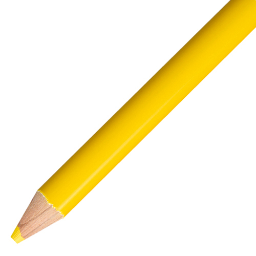 スマートオフィス】色鉛筆 単色 12本入 1500-03 黄色 トンボ鉛筆