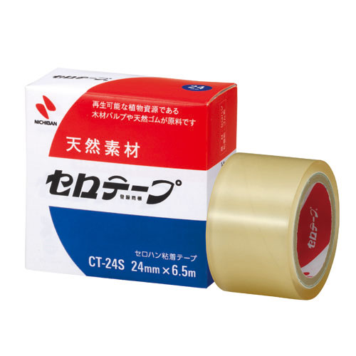 安いそれに目立つ スマートオフィス】セロテープ CT-24S 24mm×6.5m ニチバン テープ・結束具
