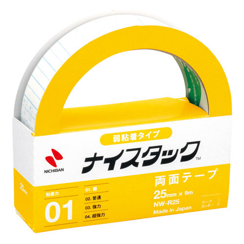スマートオフィス】ナイスタック NW-R25 弱粘着 25mm×9m ニチバン