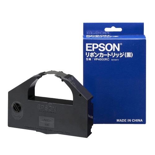 業務用40セット エプソン EPSON リボンカートリッジ 7Q1VP80K 黒 [▲][TP] EPSON VPD500RC 純正品 リボンカートリッジ 黒 1セット(6本