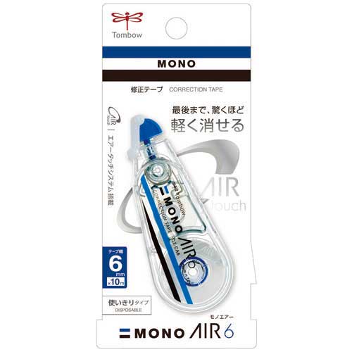 スマートオフィス】修正テープ モノエアー6 CT-CA6 トンボ鉛筆