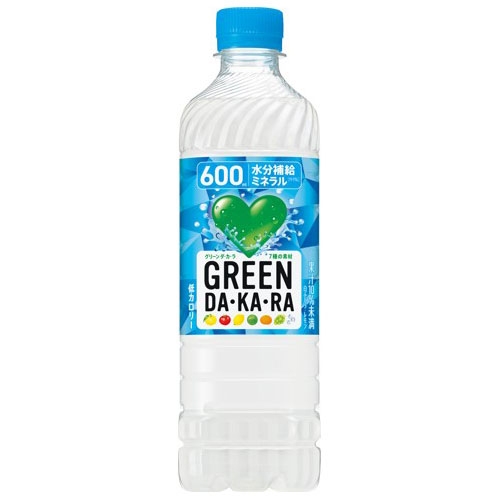 スマートオフィス】※GREEN DAKARA 600mL 24本 サントリー