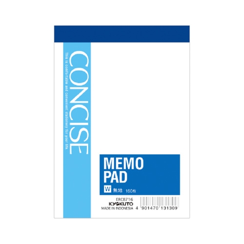 スマートオフィス】コンサイスB7メモ ERCB716 キョクトウ