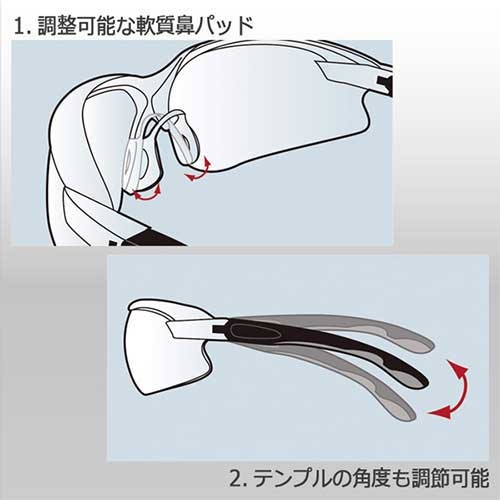 ミネリア ビジョンベルデ 保護めがね VD－202FT| 保護メガネ | 【ミドリ