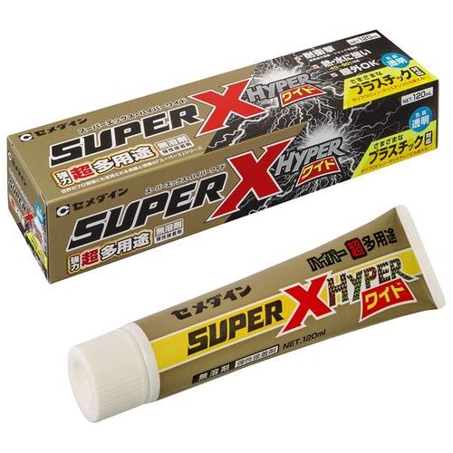 スマートオフィス】△スーパーXハイパーワイド120ml AX-177 セメダイン