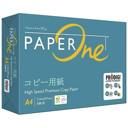 スマートオフィス】PaperOneコピー用紙 A4 67g/m2・5冊入 エイプリル