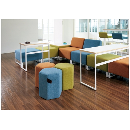 FRENZ ハイスツール LDP-H2-WH YG イエローG ds-2385417 （まとめ）FRENZ ハイスツール LDP-H2-WH YG イエローG