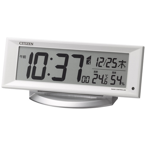 スマートオフィス】シチズン 電波置時計 8RZ202-003 リズム時計