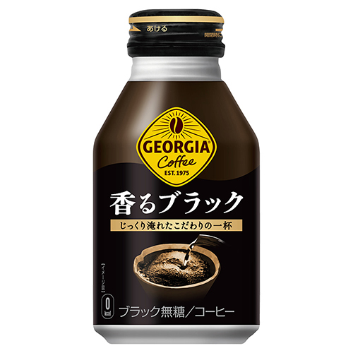 スマートオフィス】※ジョージア 香るブラック 缶260mL 24本 コカ・コーラ