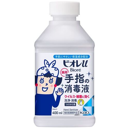 御成約　[3727] スマートオフィス】ビオレu 手指の消毒液 つけかえ用 400ml 花王