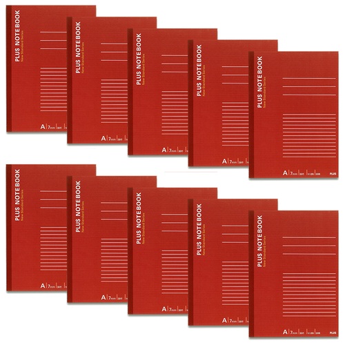 スマートオフィス】△ノートブック NO-003AS-10P B5 A罫 10冊 プラス