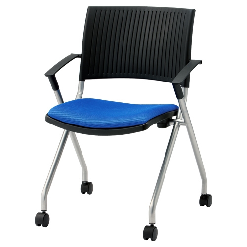 ＣＭＣ 会議イス　ＳＷ−１６０２　ブルー ＳＷ−１６０２　ＢＬ CMC 会議イス SW-1602 ブルー ≪ ＣＭＣ ≫会議イス SW-1602 ブルー