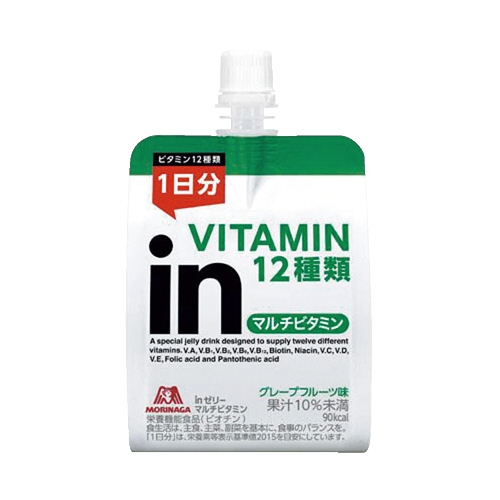 スマートオフィス】※インゼリーマルチビタミン 1箱6袋入 森永製菓