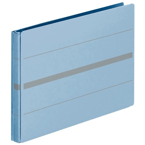 スマートオフィス】背幅伸縮フラットセノバス FL-042SS 青 プラス