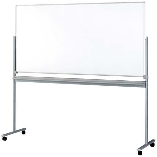 スタンド型ホワイトボード ライト付き 32 スマートオフィス】脚付両面ホーローホワイトボード SR-31PT 日学