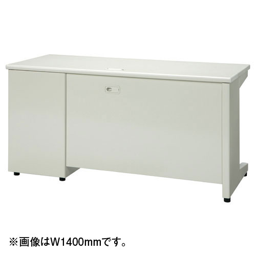 スマートオフィス】片袖机 RJ-106A-3 エルグレー 引出A プラス