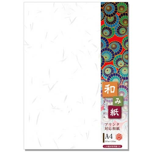 (業務用100セット) 長門屋商店 和み紙 ナ-761 A4 大礼しろ25枚